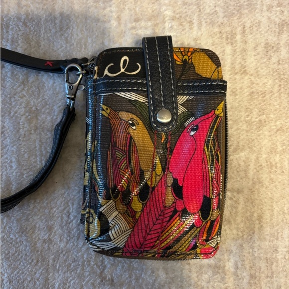Sakroots Multicolor Artistic Wristlet - Picture 3 of 5